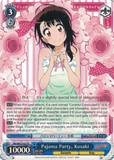 NK/WE22-E27 Pajama Party, Kosaki - NISEKOI -False Love- Extra Booster English Weiss Schwarz Trading Card Game