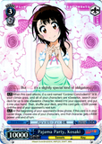 NK/WE22-E27 Pajama Party, Kosaki (Foil) - NISEKOI -False Love- Extra Booster English Weiss Schwarz Trading Card Game