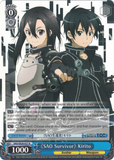 SAO/SE26-E27 《SAO Survivor》 Kirito - Sword Art Online Ⅱ Vol.2 Extra Booster English Weiss Schwarz Trading Card Game