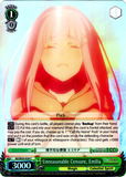 RZ/SE35-E29 Unreasonable Censure, Emilia (Foil) - Re:ZERO -Starting Life in Another World- The Frozen Bond English Weiss Schwarz Trading Card Game