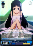 SAO/SE26-E32 Providing Information, Yui (Foil) - Sword Art Online Ⅱ Vol.2 Extra Booster English Weiss Schwarz Trading Card Game