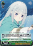 RZ/SE35-E33 Considerate Warning, Emilia - Re:ZERO -Starting Life in Another World- The Frozen Bond English Weiss Schwarz Trading Card Game