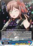 BD/WE35-E45 Live's Finale, Lisa Imai - Bang Dream! Poppin' Party X Roselia Extra Booster Weiss Schwarz English Trading Card Game