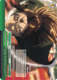 AOT/S50-E050a Standby for Full Scale Assault! - Attack On Titan Vol.2 English Weiss Schwarz Trading Card Game