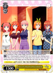 5HY/W101-E016 Forever as Five, Ichika & Nino & Miku & Yotsuba & Itsuki