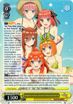 5HY/W101-E017S Quintuplets in Swimsuits, Ichika & Nino & Miku & Yotsuba & Itsuki