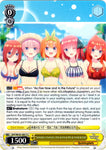 5HY/W101-E017 Quintuplets in Swimsuits, Ichika & Nino & Miku & Yotsuba & Itsuki