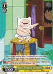 AT/WX02-A03 Finn: Puncha Yo Buns! - Adventure Time Demo Deck English Weiss Schwarz Trading Card Game