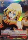 AOT/S35-E056S "104th Cadet Corps Class" Christa (Foil) - Attack On Titan Vol.1 English Weiss Schwarz Trading Card Game