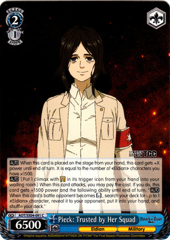 AOT/SX04-091 Pieck: Trusted by Her Squad