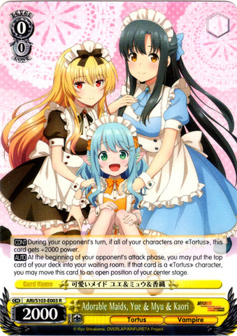 ARI/S103-E003 Adorable Maids, Yue & Myu & Kaori
