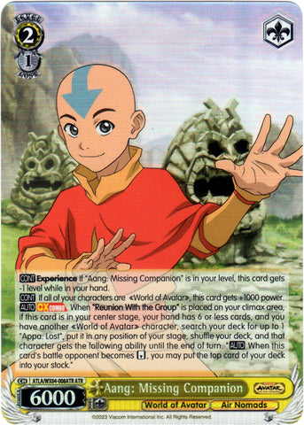 ATLA/WX04-008ATR Aang: Missing Companion