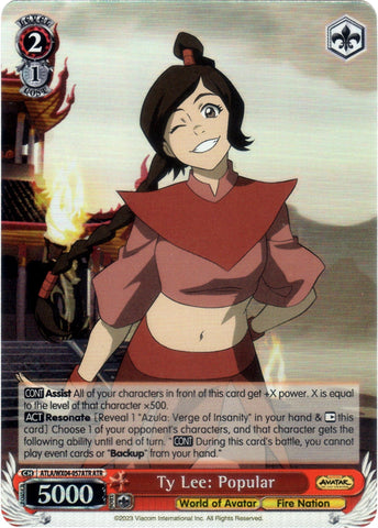 ATLA/WX04-057ATR Ty Lee: Popular