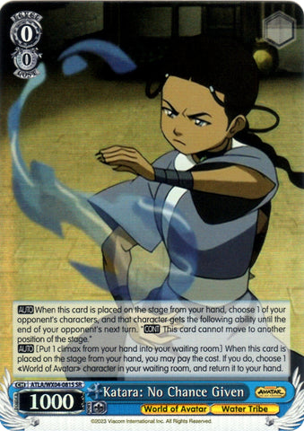 ATLA/WX04-081S Katara: No Chance Given