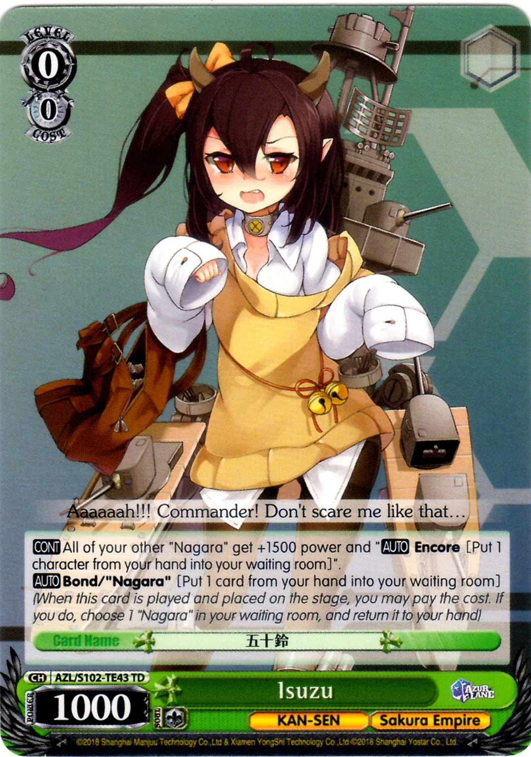 Azur Lane Sakura Empire TD – Strictly Broken TCG