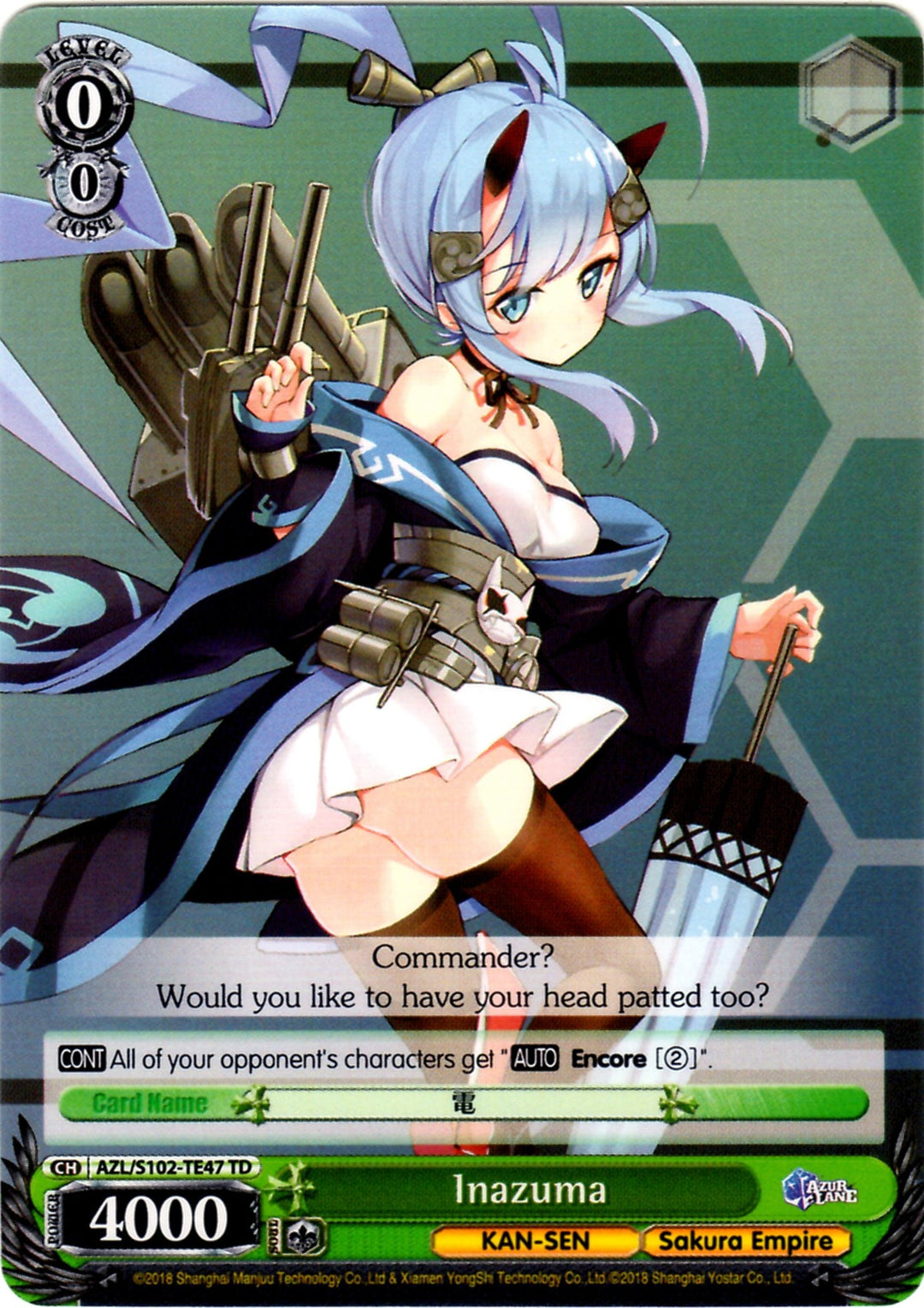 Azur Lane Sakura Empire TD – Strictly Broken TCG