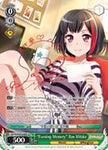 BD/W54-E026SPb "Evening Memory" Ran Mitake (Foil) - Bang Dream Girls Band Party! Vol.1 English Weiss Schwarz Trading Card Game