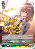 BD/W54-E028SPa "Glasses Off" Maya Yamato (Foil) - Bang Dream Girls Band Party! Vol.1 English Weiss Schwarz Trading Card Game