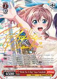 BD/W54-E057SPa "Bride For A Day" Saya Yamabuki (Foil) - Bang Dream Girls Band Party! Vol.1 English Weiss Schwarz Trading Card Game