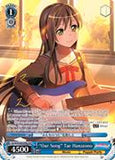 BD/W54-E085SPMa "Our Song" Tae Hanazono (Foil) - Bang Dream Girls Band Party! Vol.1 English Weiss Schwarz Trading Card Game