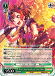 BD/W63-E028 "Don't Stop, Keep Going" Ran Mitake - Bang Dream Girls Band Party! Vol.2 English Weiss Schwarz Trading Card Game