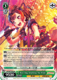 BD/W63-E028 "Don't Stop, Keep Going" Ran Mitake - Bang Dream Girls Band Party! Vol.2 English Weiss Schwarz Trading Card Game