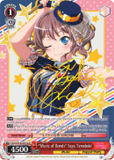 BD/W73-E051SPa "Music of Bonds" Saya Yamabuki (Foil) - Bang Dream Vol.2 English Weiss Schwarz Trading Card Game