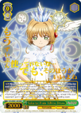 CCS/WX01-035SEC Sakura: Pure White Dress (Foil) - Cardcaptor Sakura English Weiss Schwarz Trading Card Game