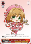 CCS/WX01-103 Mini Sakura: Pink Dress - Cardcaptor Sakura English Weiss Schwarz Trading Card Game