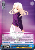 FS/S36-E073S “Signal to Commence Battle” Illya (Foil) - Fate/Stay Night Unlimited Blade Works Vol.2 English Weiss Schwarz Trading Card Game