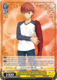 FS/S64-E003S Entrusted Arm of Archer, Shirou (Foil) - Fate/Stay Night Heaven's Feel Vol.1 English Weiss Schwarz Trading Card Game