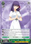 FS/S64-E025S	Brillant Smile, Sakura (Foil) - Fate/Stay Night Heaven's Feel Vol.1 English Weiss Schwarz Trading Card Game
