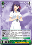 FS/S64-E025S	Brillant Smile, Sakura (Foil) - Fate/Stay Night Heaven's Feel Vol.1 English Weiss Schwarz Trading Card Game