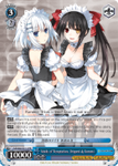 Fdl/W65-E113 Maids of Temptation, Origami & Kurumi - Fujimi Fantasia Bunko English Weiss Schwarz Trading Card Game