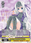 Fkz/W65-E003FBR Silver-Haired Necromancer, Eu (Foil) - Fujimi Fantasia Bunko English Weiss Schwarz Trading Card Game
