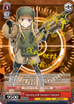GGO/S59-E038SP Cleansing with Grenades! Fukaziroh (Foil) - SAO Alternative – Gun Gale Online – English Weiss Schwarz Trading Card Game
