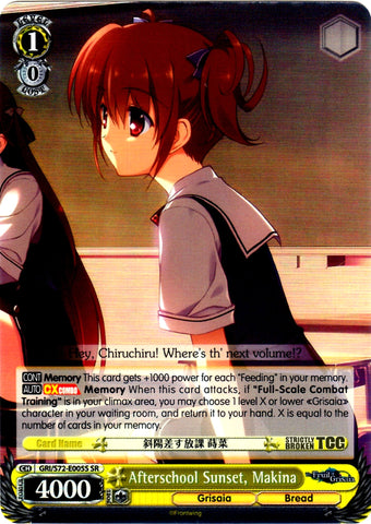 GRI/S72-E005S Afterschool Sunset, Makina