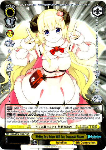HOL/WE36-E10HLP Wishing for a Future With You, Tsunomaki Watame (Foil)