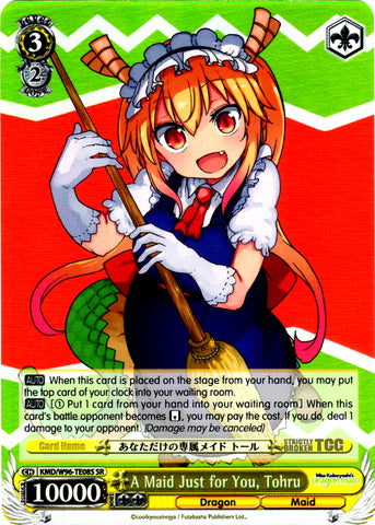 KMD/W96-TE08S A Maid Just for You, Tohru (Foil)