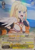 KS/W49-E006S “Bonafide Pervert” Darkness (Foil) - KONOSUBA -God’s blessing on this wonderful world! Vol. 1 English Weiss Schwarz Trading Card Game