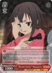 KS/W49-E037R “Board Game” Megumin (Foil) - KONOSUBA -God’s blessing on this wonderful world! Vol. 1 English Weiss Schwarz Trading Card Game