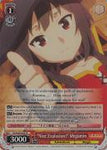 KS/W49-E042S “Nice Explosion!” Megumin (Foil) - KONOSUBA -God’s blessing on this wonderful world! Vol. 1 English Weiss Schwarz Trading Card Game