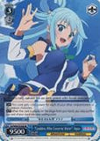 KS/W49-TE18S “Goddess Who Governs Water” Aqua (Foil) - KONOSUBA -God’s blessing on this wonderful world! Vol. 1 English Weiss Schwarz Trading Card Game