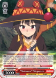 KS/W49-E040 “Nuisance” Megumin - KONOSUBA -God’s blessing on this wonderful world! Vol. 1 English Weiss Schwarz Trading Card Game