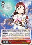 LSS/W45-E034SP "Aozora Jumping Heart" Riko Sakurauchi (Foil) - Love Live! Sunshine!! English Weiss Schwarz Trading Card Game