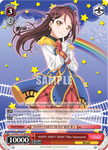 LSS/WE53-TE13R "HAPPY PARTY TRAIN" Riko Sakurauchi (Foil) - Love Live! Sunshine!! Extra Booster English Weiss Schwarz Trading Card Game