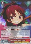 MM/W17-E061R Aggressively Hostile Kyoko (Foil) - Puella Magi Madoka Magica English Weiss Schwarz Trading Card Game