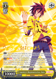 NGL/S58-E003SP Imanity's Representative, Sora (Foil) - No Game No Life English Weiss Schwarz Trading Card Game