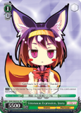 NGL/S58-E104 Erroneous Expression, Izuna - No Game No Life English Weiss Schwarz Trading Card Game