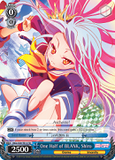 NGL/S58-TE13SP One Half of BLANK, Shiro (Foil) - No Game No Life English Weiss Schwarz Trading Card Game